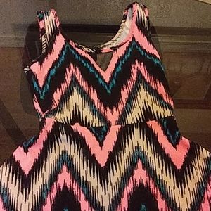 Colorful retro dress